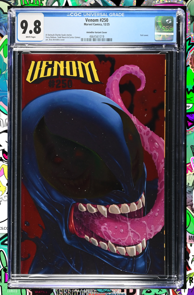 Venom #250 Ario Anindito Foil Variant | CGC 9.8
