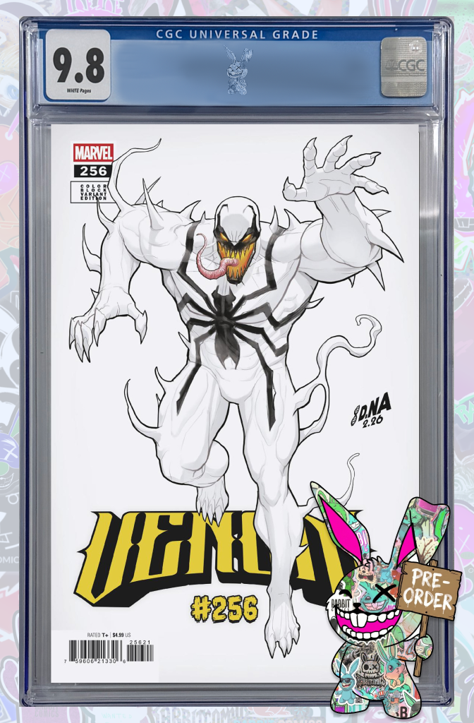 Venom #256 David Nakayama Color Block White Variant | CGC 9.8 | PREORDER
