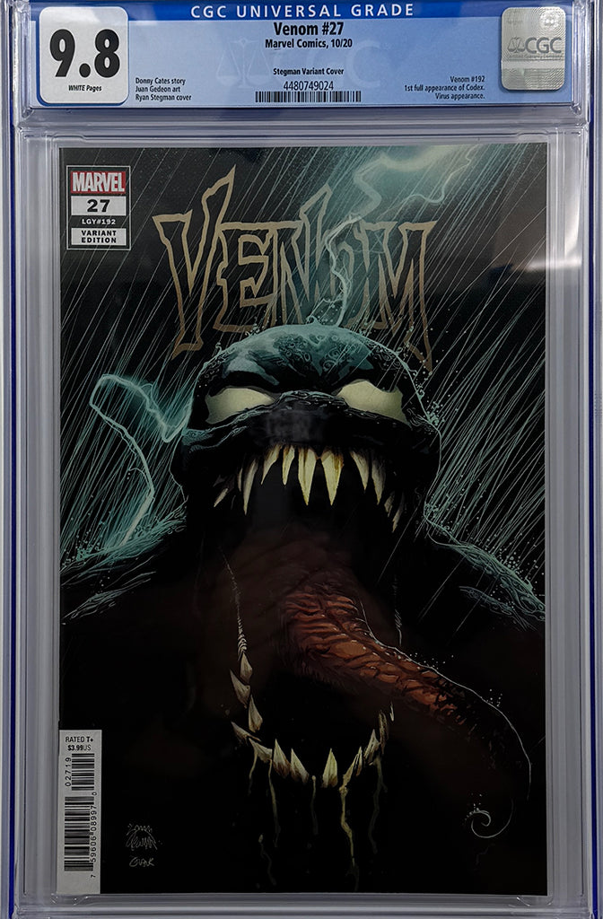 Venom #27 | Ryan Stegman Variant Cover | CGC 9.8