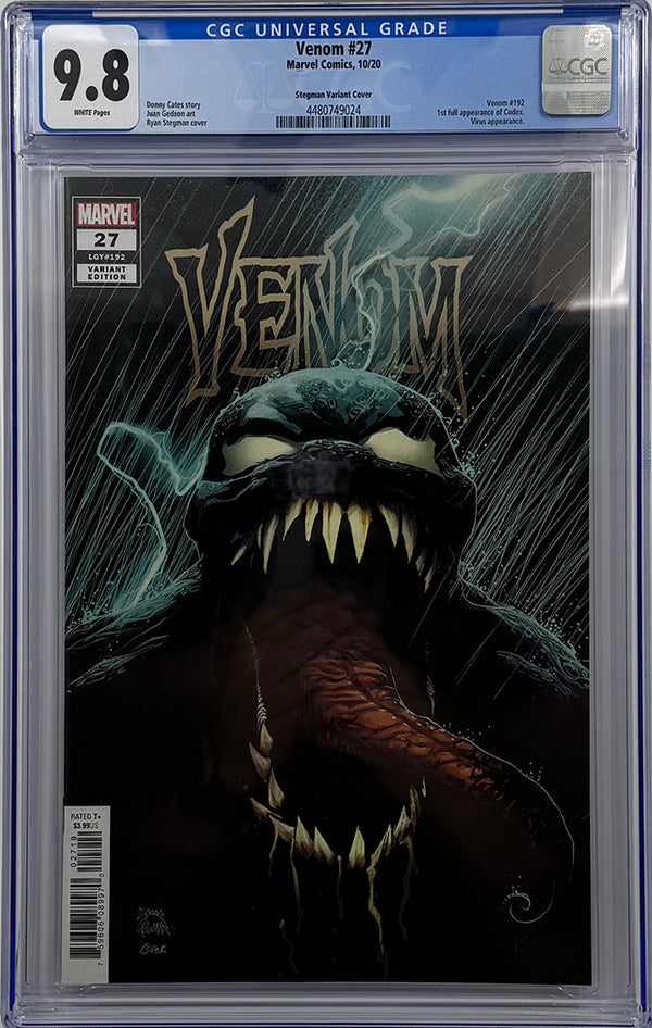 Venom #27 | Ryan Stegman Variant Cover | CGC 9.8