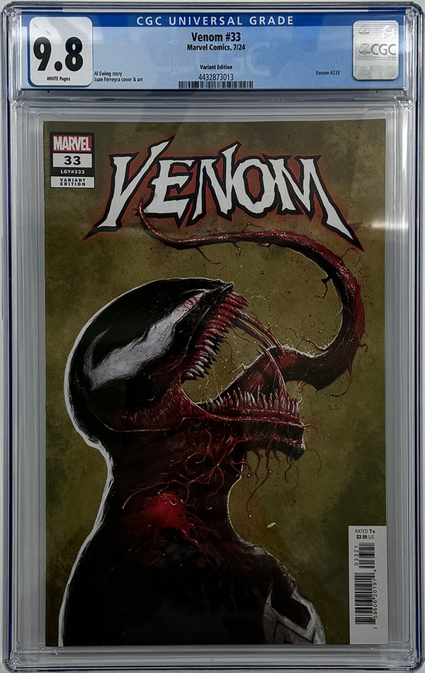 VENOM #33 | JUAN FERREYRA VARIANT | CGC 9.8