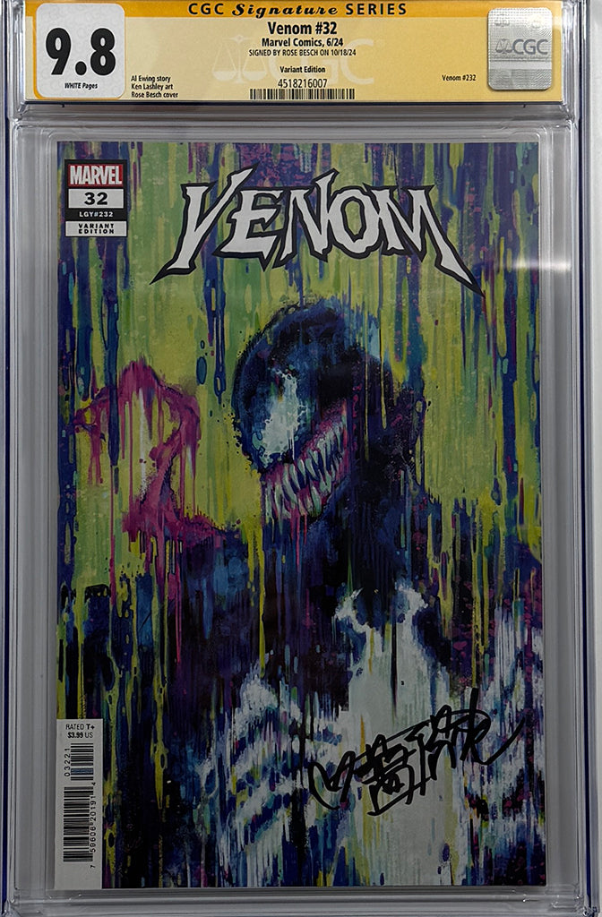 VENOM #32 | ROSE BESCH VARIANT | CGC SS 9.8