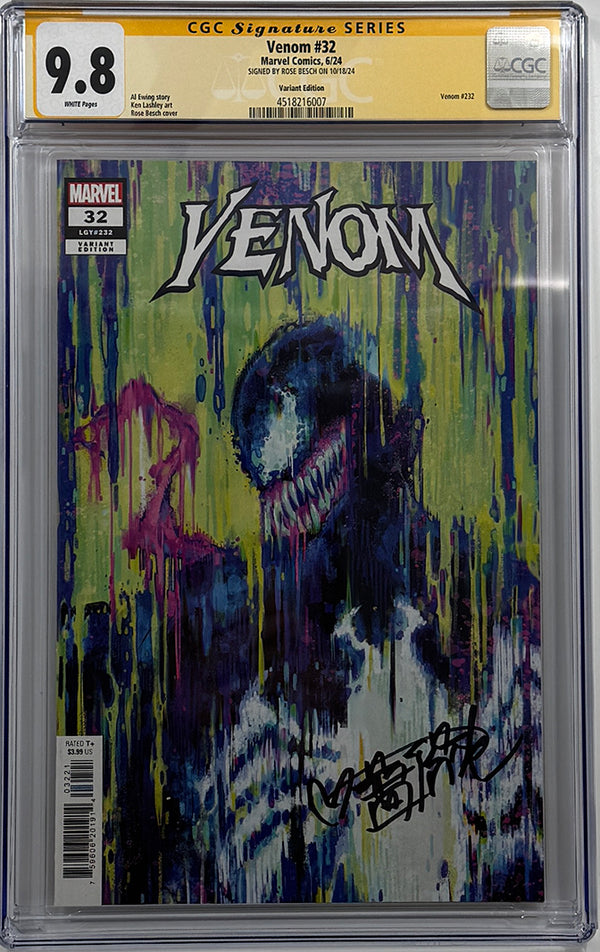 VENOM #32 | ROSE BESCH VARIANT | CGC SS 9.8