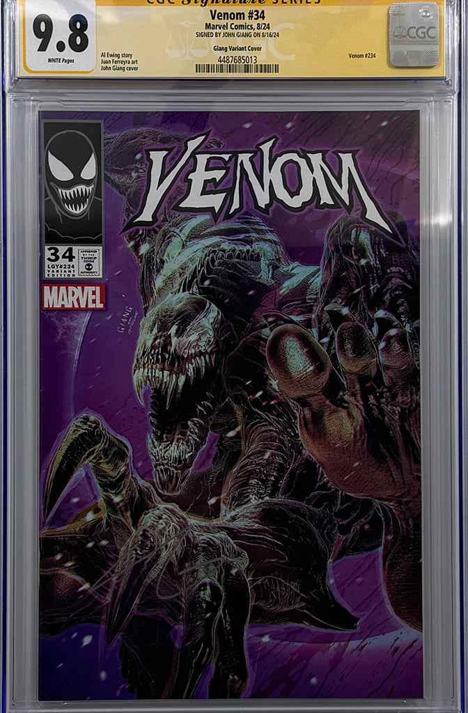 VENOM #34 | JOHN GIANG EXCLUSIVE TRADE VARIANT | CGC SS 9.8