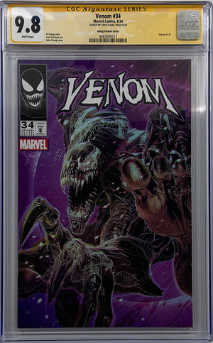 VENOM #34 | JOHN GIANG EXCLUSIVE TRADE VARIANT | CGC SS 9.8