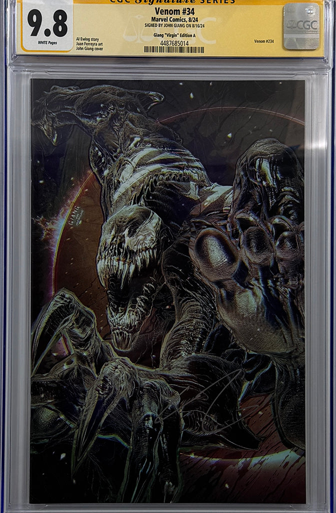 VENOM #34 | JOHN GIANG EXCLUSIVE VIRGIN VARIANT | CGC SS 9.8
