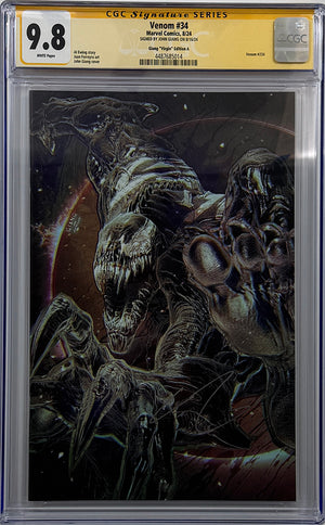 VENOM #34 | JOHN GIANG EXCLUSIVE VIRGIN VARIANT | CGC SS 9.8