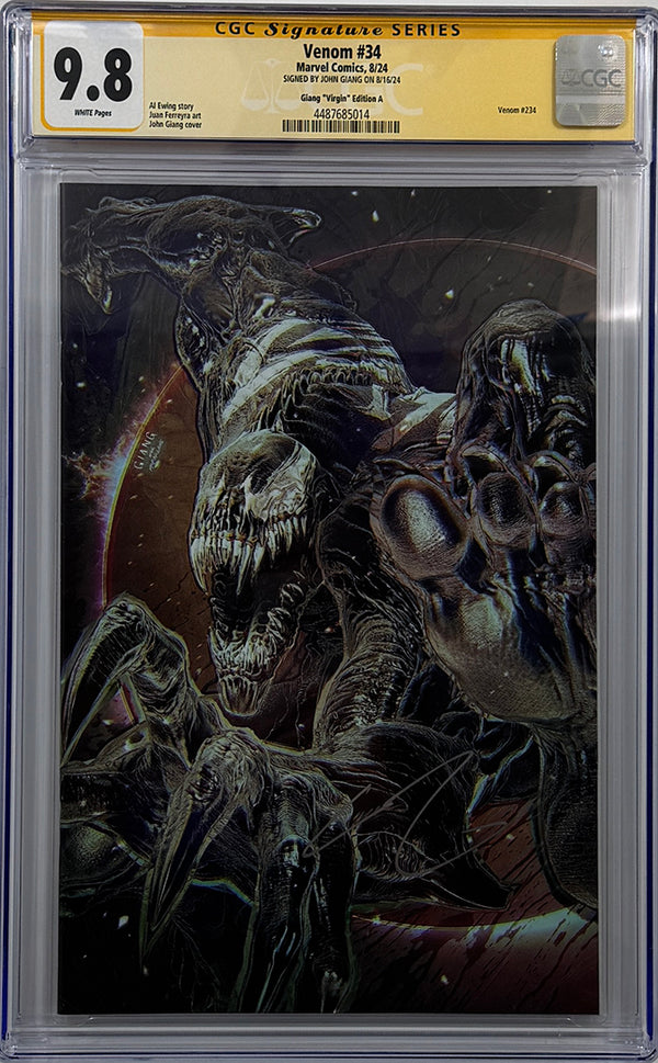 VENOM #34 | JOHN GIANG EXCLUSIVE VIRGIN VARIANT | CGC SS 9.8