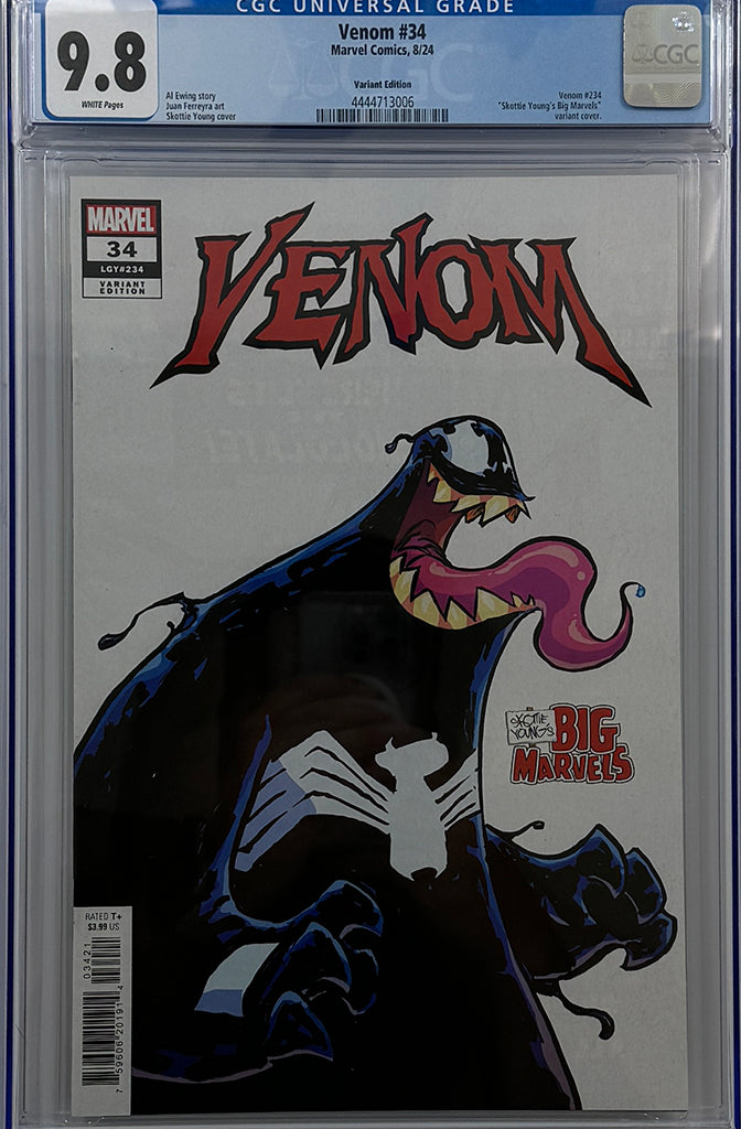 VENOM #34 | SKOTTIE YOUNG'S BIG MARVEL VARIANT | CGC 9.8