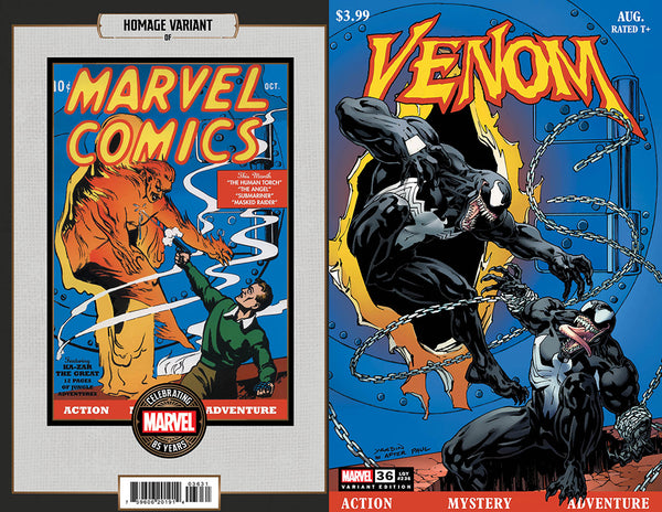 VENOM #36 | YARDIN MARVEL 85TH ANNIVERSARY HOMAGE VARIANT