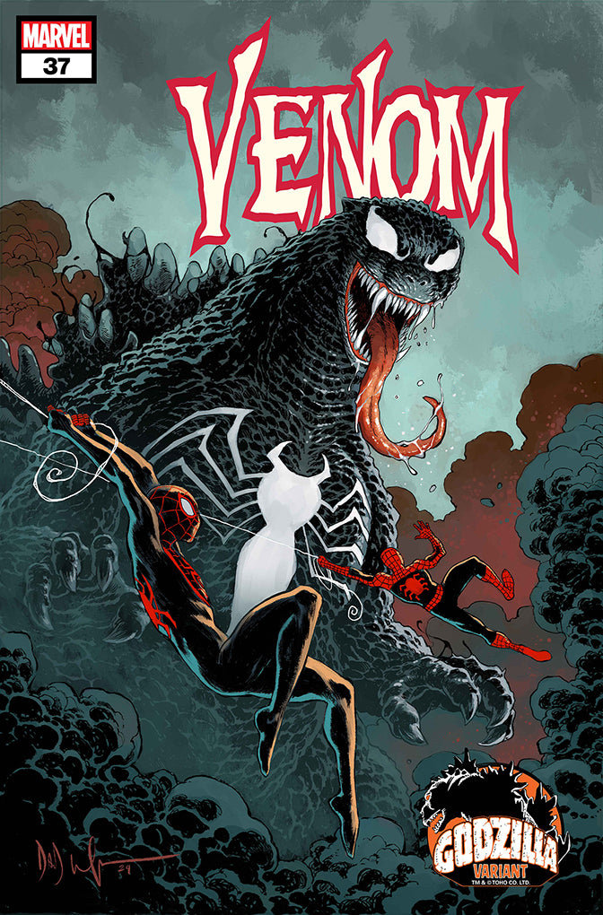 VENOM #37 | DAVE WACHTER GODZILLA VARIANT – Rabbit Comics