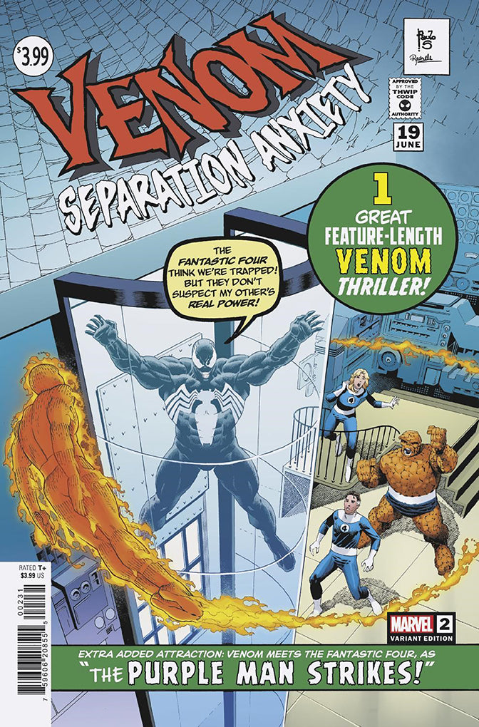 VENOM: SEPARATION ANXIETY #2 | PAULO SIQUEIRA HOMAGE VARIANT
