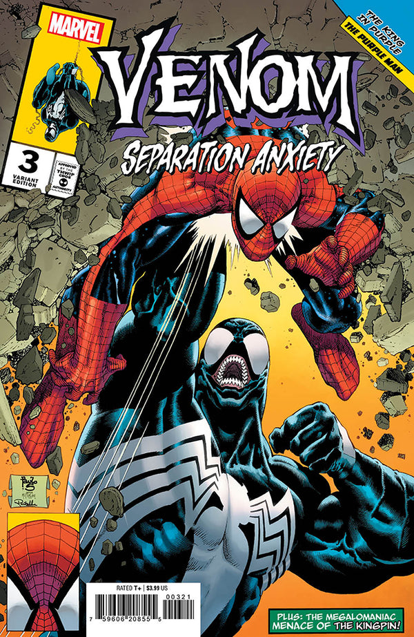 VENOM: SEPARATION ANXIETY #3 | PAULO SIQUEIRA HOMAGE VARIANT