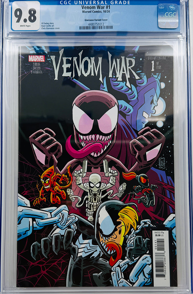 VENOM WAR #1 | CHRIS GIARRUSSO VARIANT | CGC 9.8