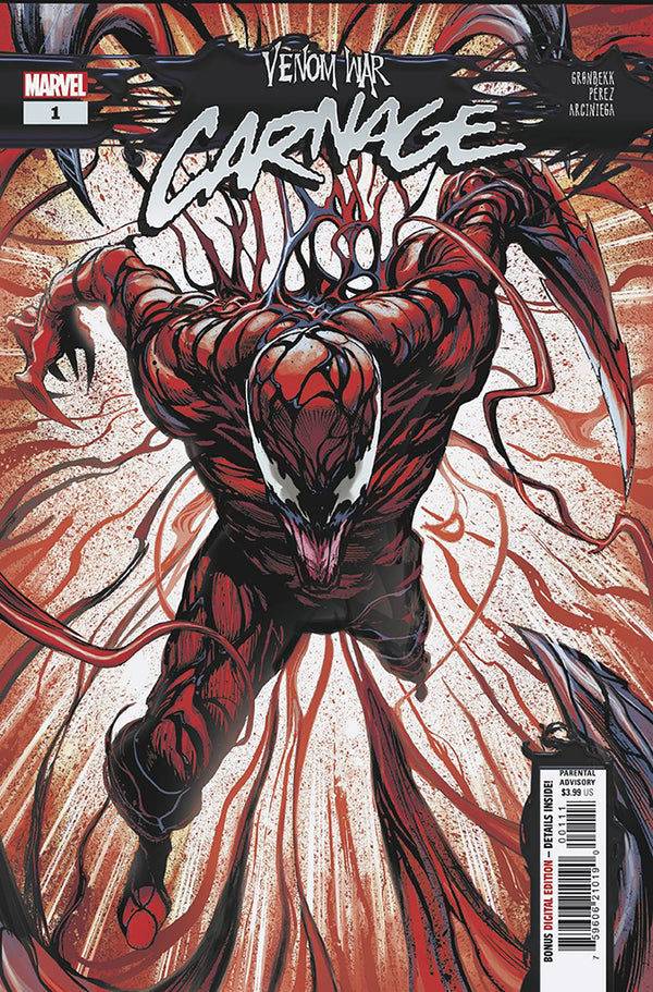 VENOM WAR: CARNAGE #1 | MAIN COVER