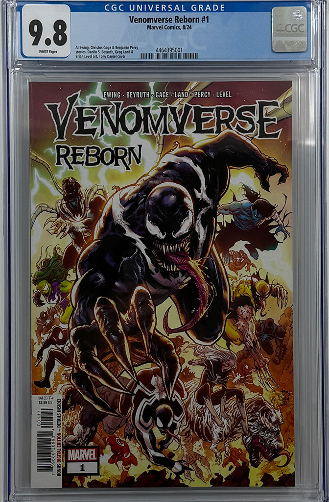 VENOMVERSE REBORN #1  | MAIN COVER | CGC 9.8