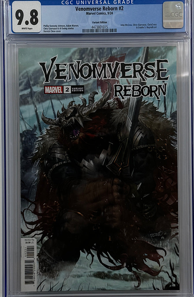 VENOMVERSE REBORN #2 | DERRICK CHEW SYMBIOTE VARIANT | CGC 9.8