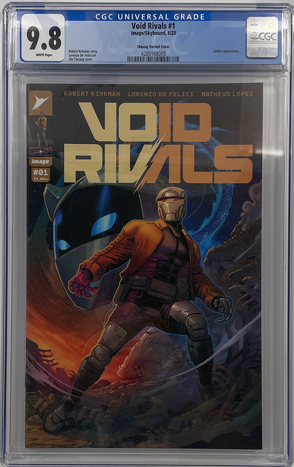 VOID RIVALS #1 | 1:50 Ratio Variant | CGC 9.8