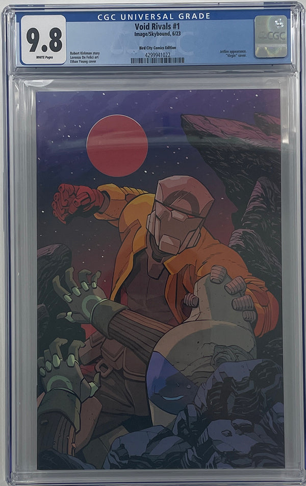 VOID RIVALS #1 |  ETHAN YOUNG VARIANT | TRANSFORMERS & G.I. JOE! | CGC 9.8
