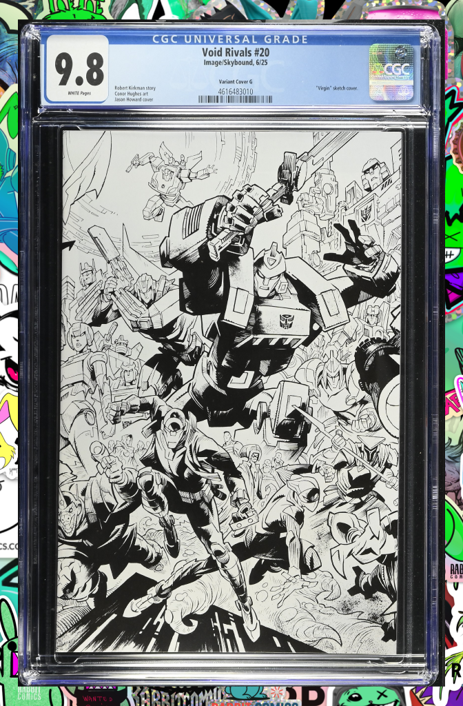 Void Rivals #20 | Cover G Jason Howard Energon Universe Second Anniversary Variant | CGC 9.8