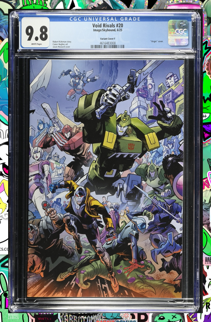 Void Rivals #20 | Cover F Jason Howard Energon Universe Second Anniversary Variant | CGC 9.8