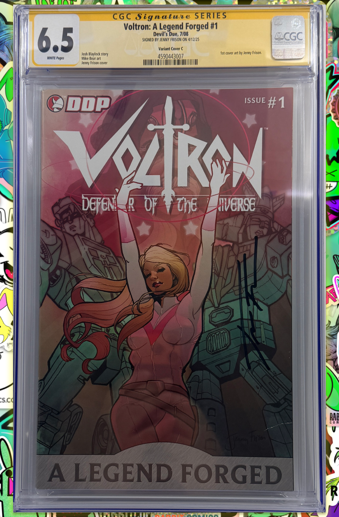 Voltron: A Legend Forged #1 | Signed by Jenny Frison | CGC SS 6.5