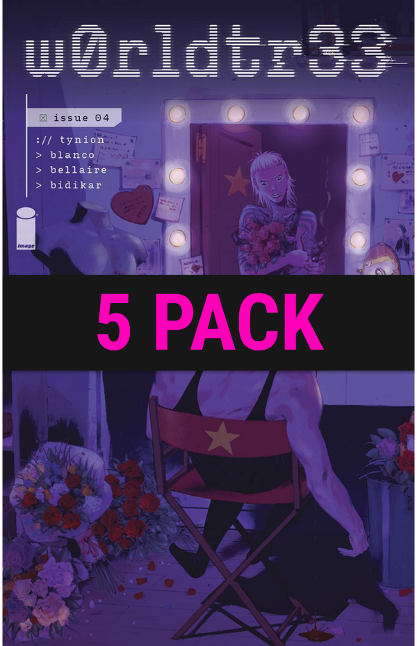 W0RLDTR33 #4 | COVER A BLANCO | 5-Pack