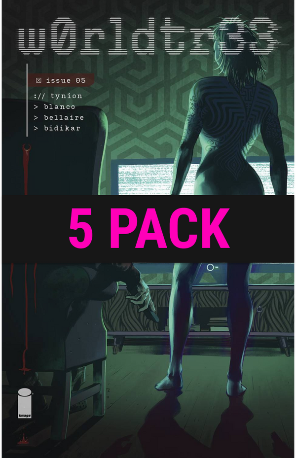 W0RLDTR33 #5 | COVER A BLANCO | 5-PACK