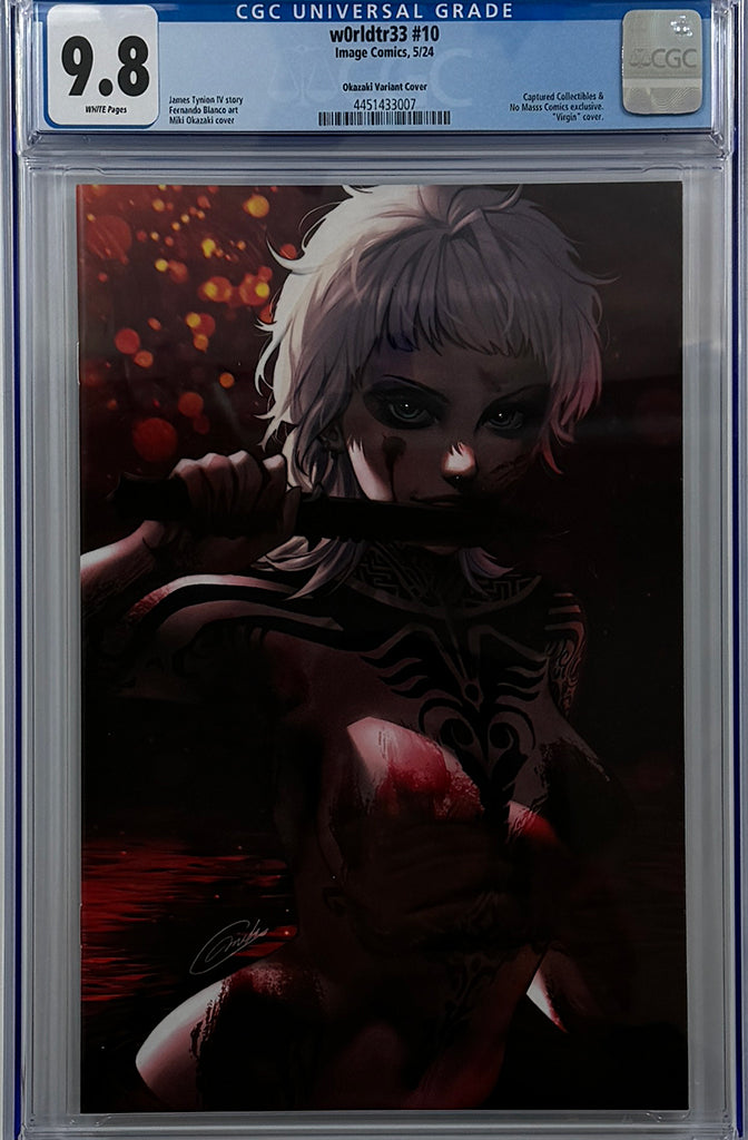 W0RLDTR33 #10 | MIKI OKAZAKI DALLAS FAN EXPO VARAINT | CGC 9.8