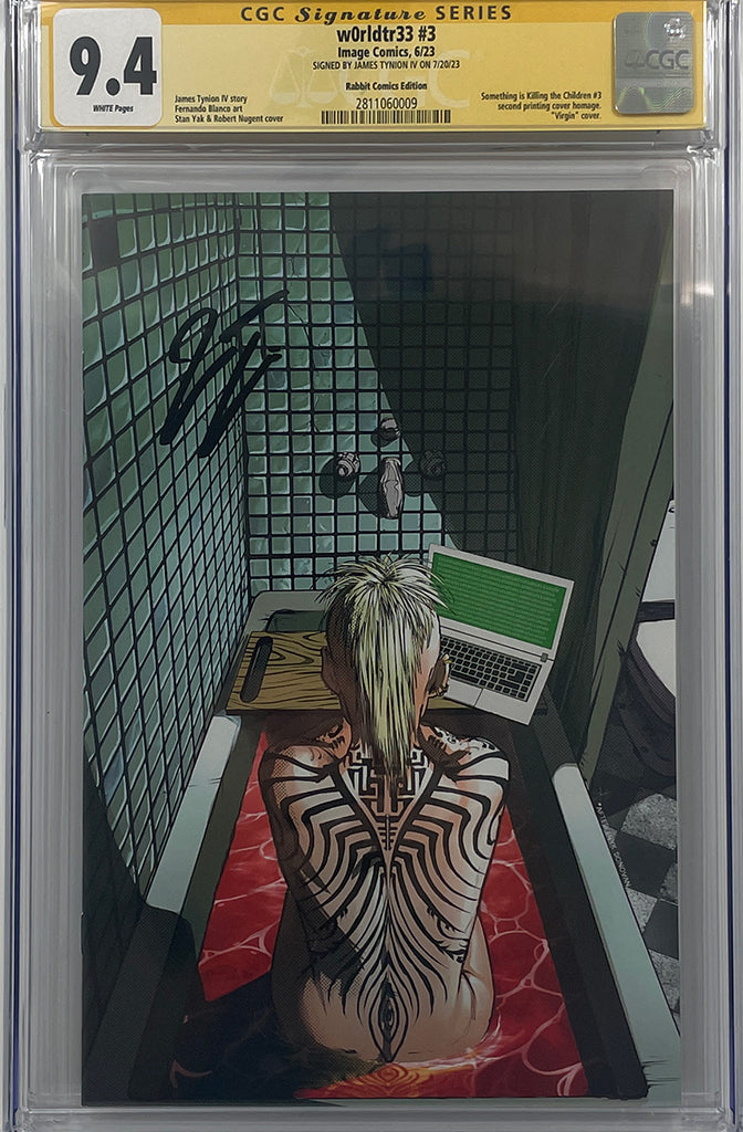 W0RLDTR33 #3 | STAN YAK RABBIT COMICS EXCLUSIVE | CGC SS 9.4