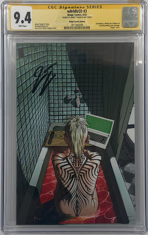 W0RLDTR33 #3 | STAN YAK RABBIT COMICS EXCLUSIVE | CGC SS 9.4