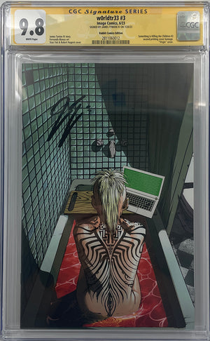 W0RLDTR33 #3 | STAN YAK RABBIT COMICS EXCLUSIVE | CGC SS 9.8
