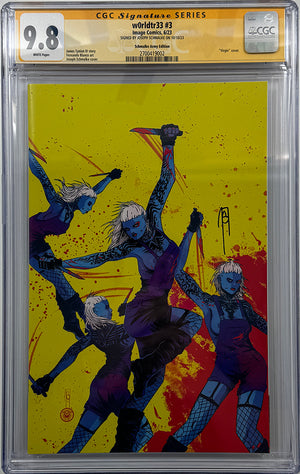 W0RLDTR33 #3 | JOSEPH SCHAMLKE VARIANT | CGC SS 9.8