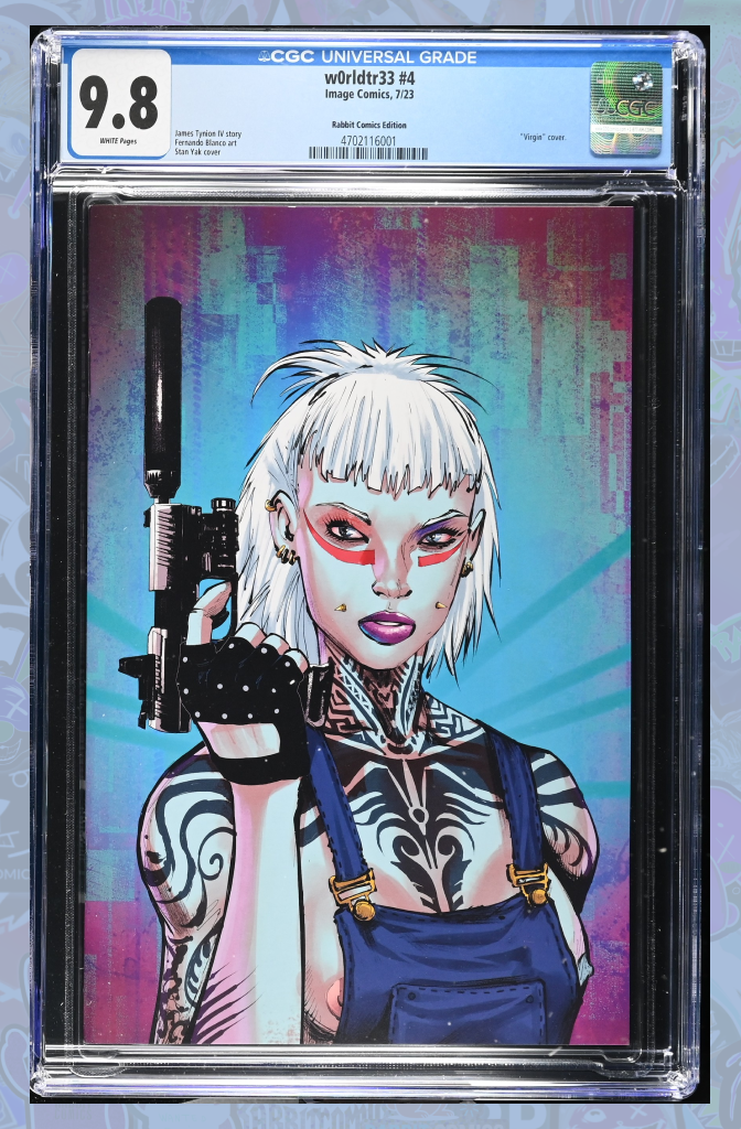 W0RLDTR33 #4 | STAN YAK RABBIT COMICS EXCLUSIVE | CGC 9.8