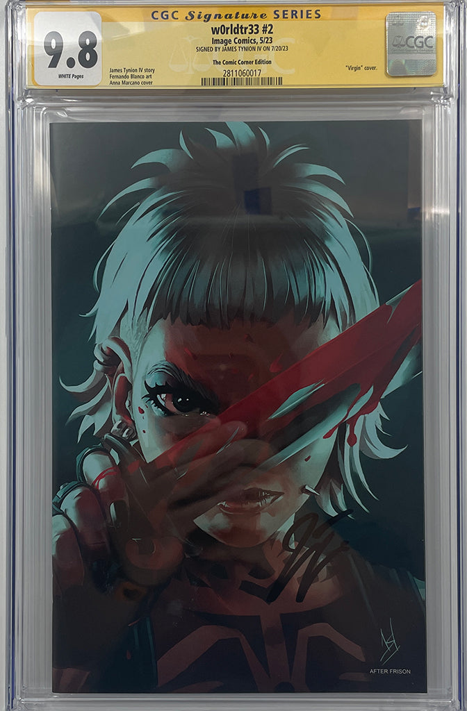 W0RLDTR33 #2 |  ANNA MARCANO VARIANT | CGC SS 9.8