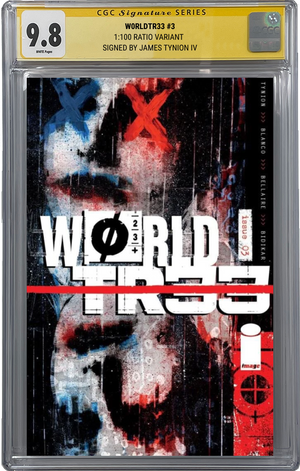 W0RLDTR33 #3 | SIMMONDS 1:100 RATIO VARIANT | CGC SS 9.8