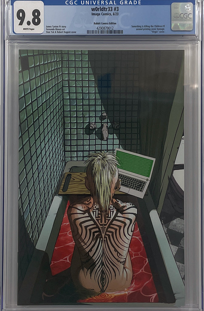 W0RLDTR33 #3 | STAN YAK RABBIT COMICS EXCLUSIVE | CGC 9.8