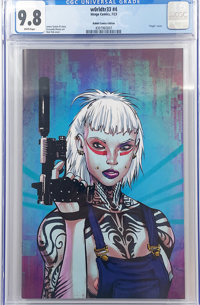 W0RLDTR33 #4 | STAN YAK RABBIT COMICS EXCLUSIVE | CGC 9.8