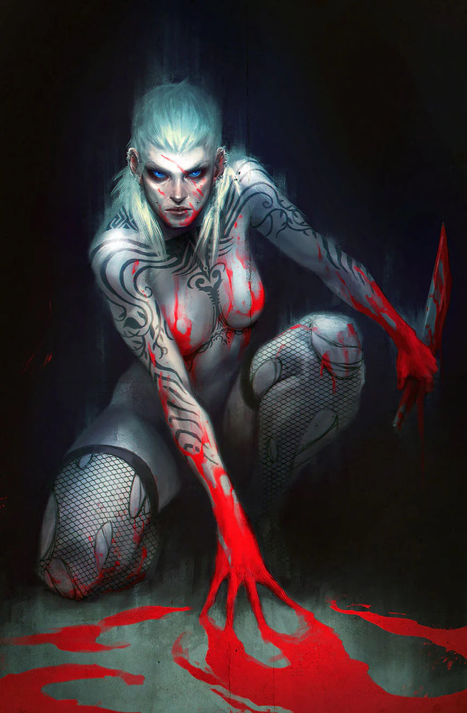 W0RLDTR33 #9 | C2E2 EXCLUSIVE VIRGIN COVER BY RICHARD LUONG "SHADOWS"