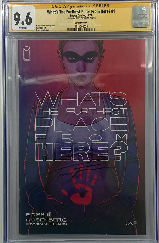 What's The Furthest Place From Here? #1 | 1:75 RATIO | Jenny Frison | CGC SS 9.6