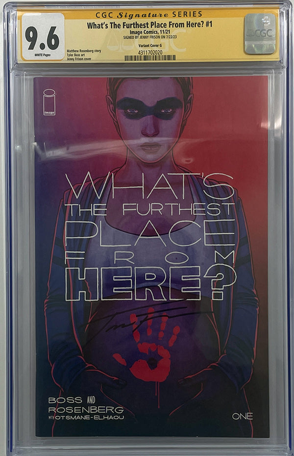 What's The Furthest Place From Here? #1 | 1:75 RATIO | Jenny Frison | CGC SS 9.6