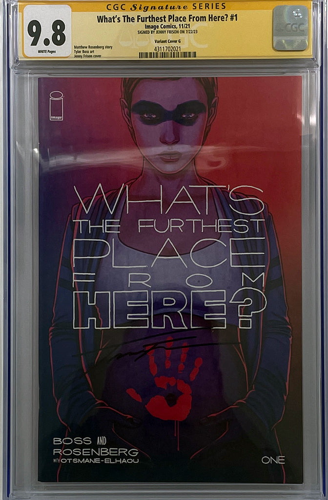 What's The Furthest Place From Here? #1 | 1:75 RATIO | Jenny Frison | CGC SS 9.8