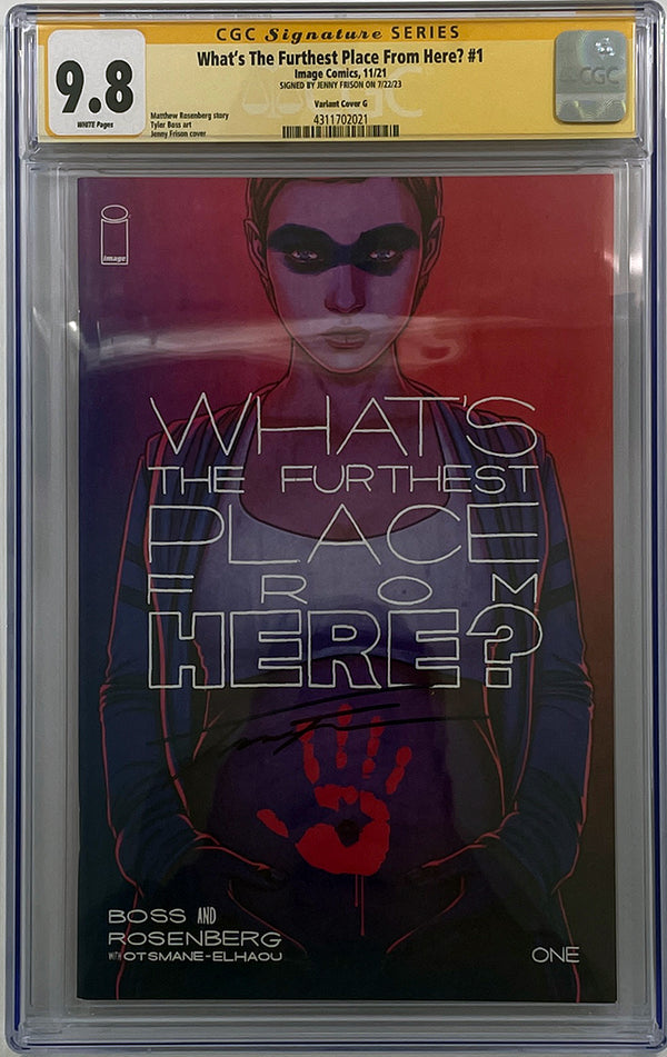 What's The Furthest Place From Here? #1 | 1:75 RATIO | Jenny Frison | CGC SS 9.8