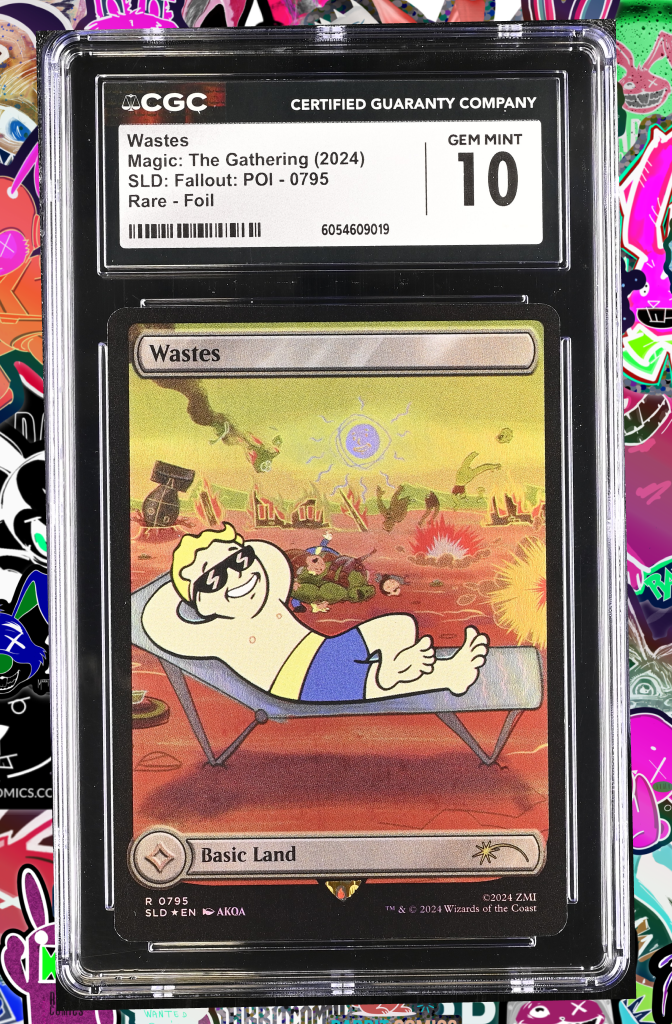 MTG - Secret Lair - Fallout | Wastes | Foil 0795 | CGC 10
