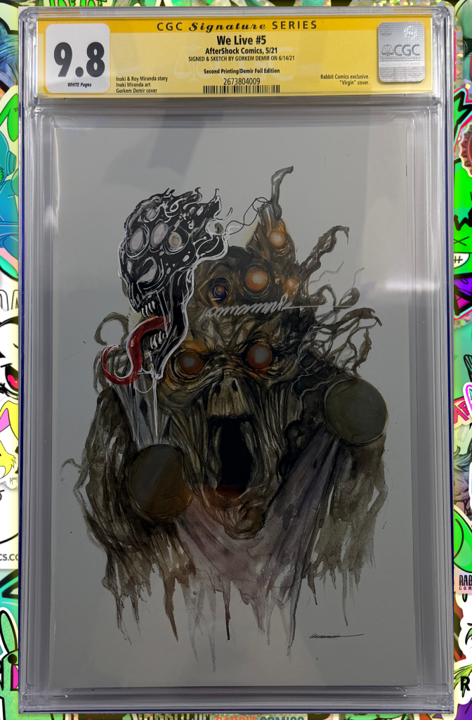 We Live #5 | Gorkem Demir Foil | CGC SS + REMARK 9.8