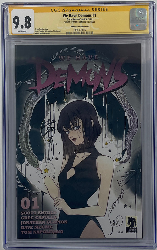 WE HAVE DEMONS #1 (OF 3) | Cover D | Momoko | CGC SS 9.8