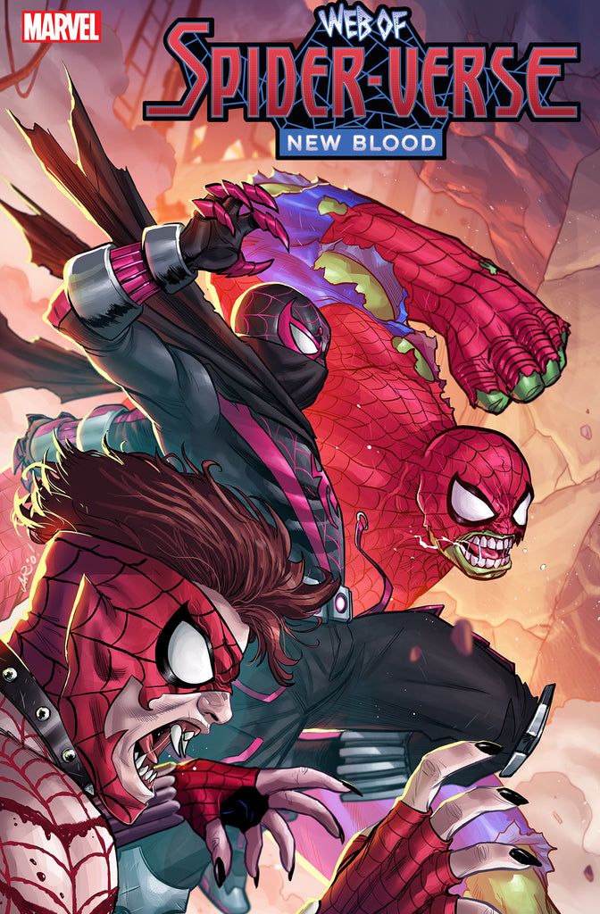 WEB OF SPIDER-VERSE: NEW BLOOD #1 | ARIO ANINDITO CONNECTING VARIANT
