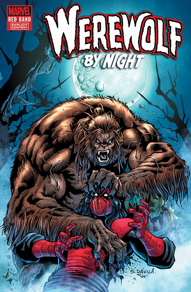 WEREWOLF BY NIGHT: RED BAND #1 |  SERGIO DAVILA VARIANT [POLYBAGGED]