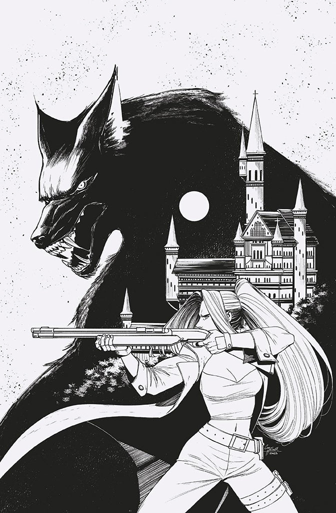WEREWOLF BY NIGHT #1 | 1:100 RATIO HOWELL BLACK & WHITE VIRGIN VARIANT  | PRE-ORDER