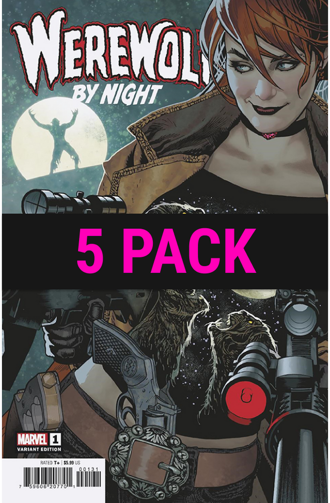 WEREWOLF BY NIGHT #1 | ADAM HUGHES VARIANT | 5-PACK | PRE-ORDER